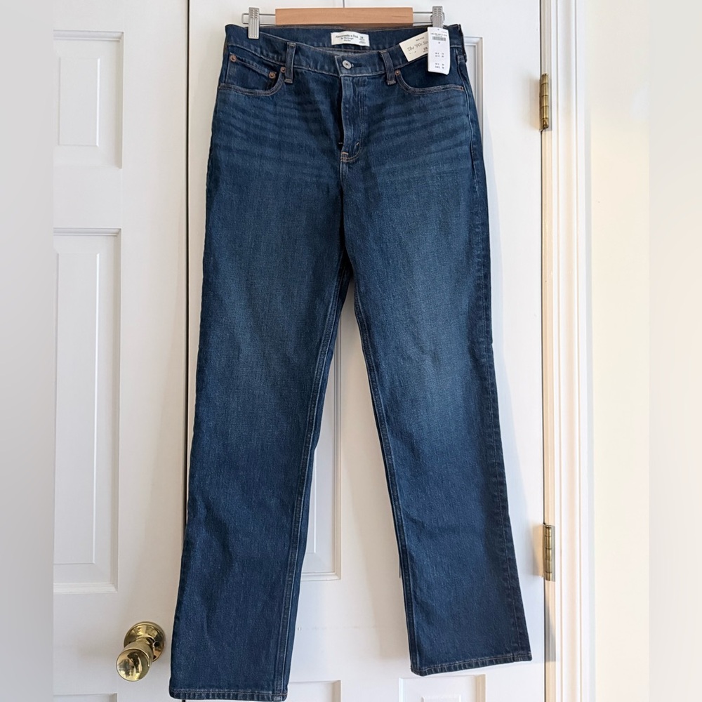 Abercrombie & Fitch 90s Straight Mid-Rise 28 Regular